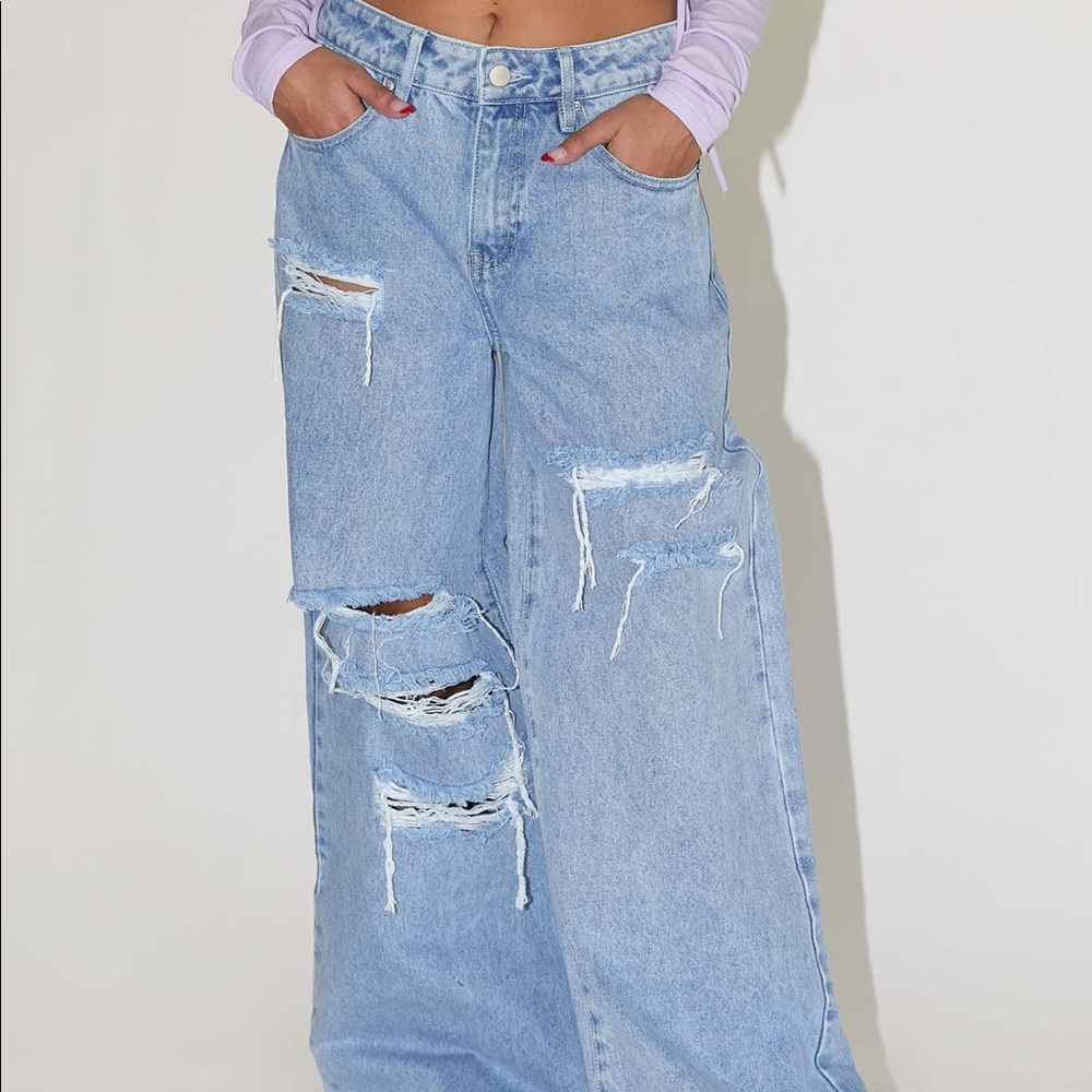 Princess Polly baggy jeans